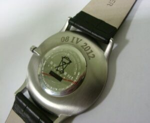 Koperta zegarka - grawerowana laserowo
